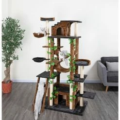 Go Pet Club 77 in. Cat Tree Condo