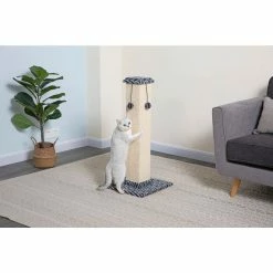 Go Pet Club Cat Scratching Post, 35 in., Grey