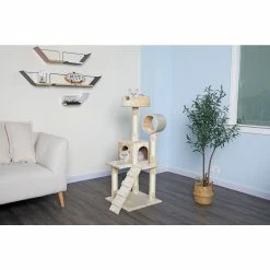 Go Pet Club 49.5 in. Cat Tree Condo Scratcher Post