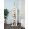 Go Pet Club 106 in. Cat Tree Condo, Beige