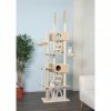 Go Pet Club 106 in. Cat Tree, Beige