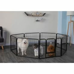 Go Pet Club 24 in. Heavy-Duty Pet Exercise Play Pen