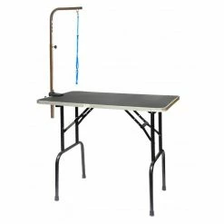 Go Pet Club 48 in. Pet Grooming Table with Arm