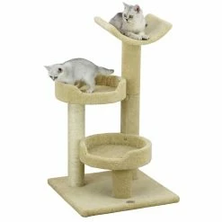 Go Pet Club 37 in. Premium Carpeted Cat Tree Furniture