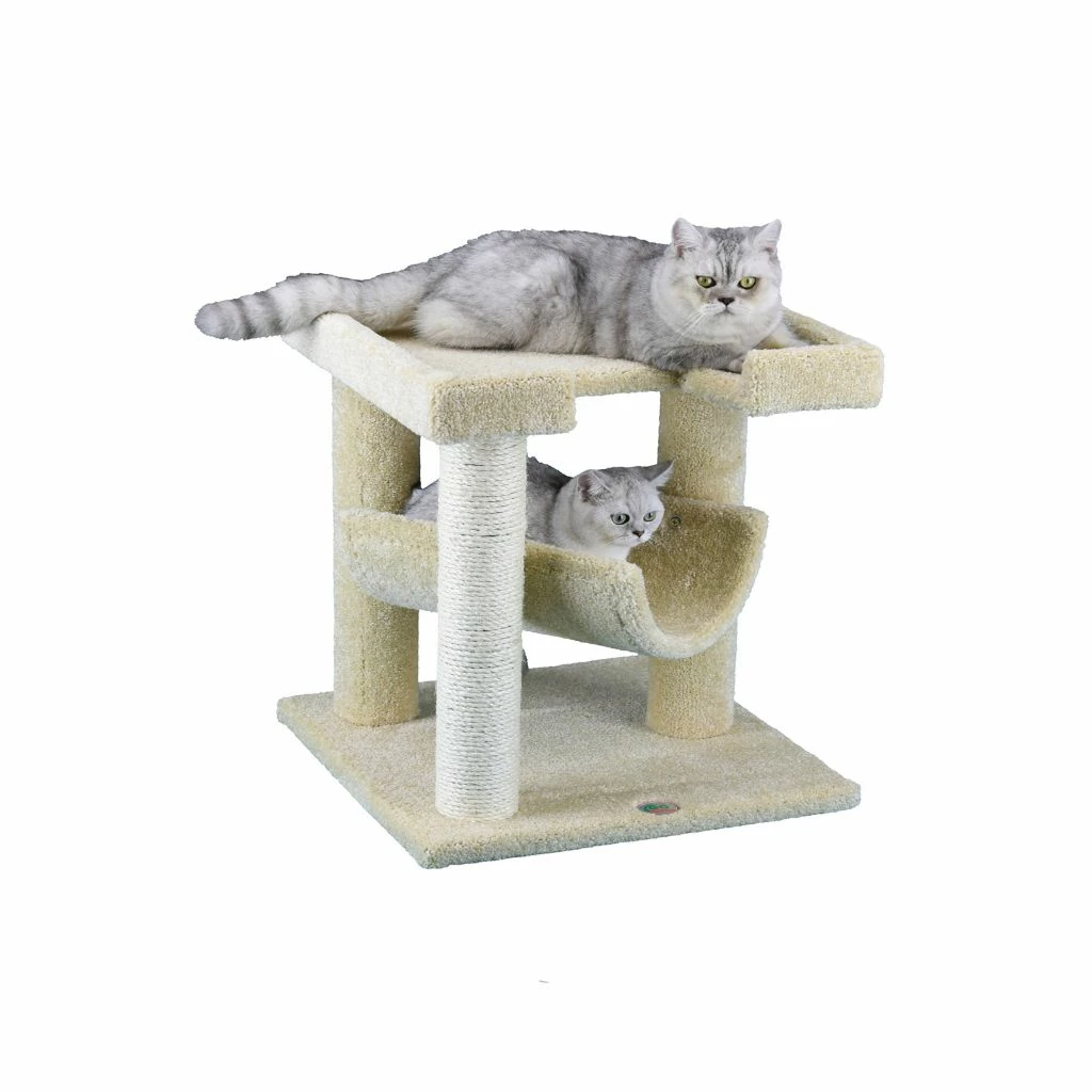 Go Pet Club 23 in. Premium Carpeted Cat Tree - Image 2
