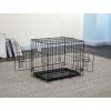 Go Pet Club 2-Door Metal Dog Crate with Divider, 24 in.