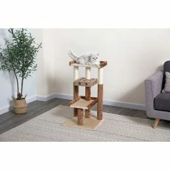 Go Pet Club 34.5 in. IQ Busy Box Cat Tree